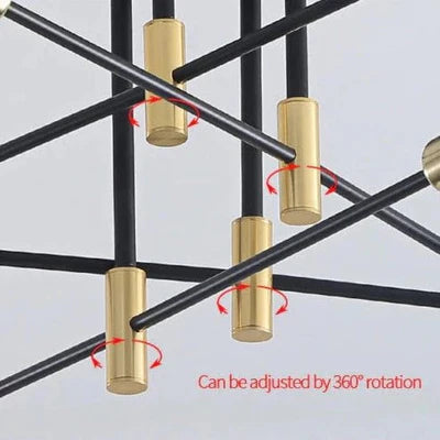 Cosmo Brass Chandelier