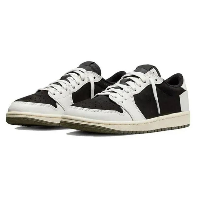 Running Shoes Designer Reverse Mocha Black White Travis Sneakers