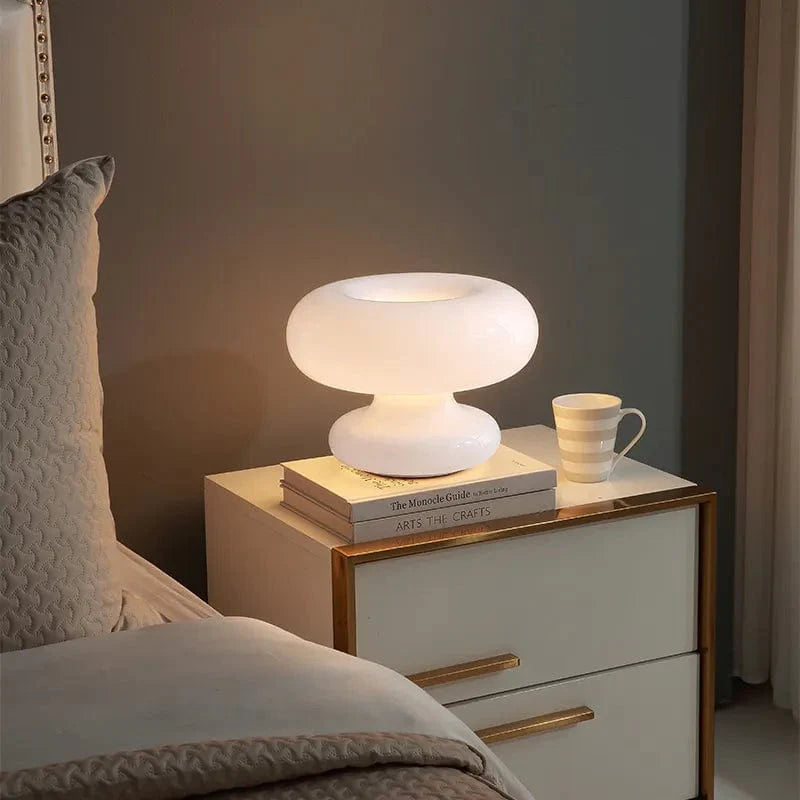 Nori White Mushroom Lamp - KaveCore
