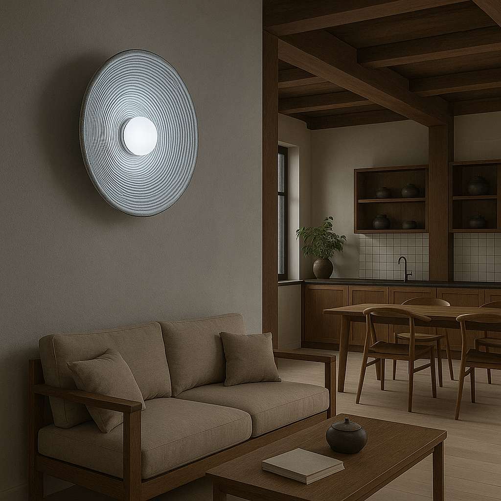 Nuvio Wall Glow Disc Light Sconce - KaveCore