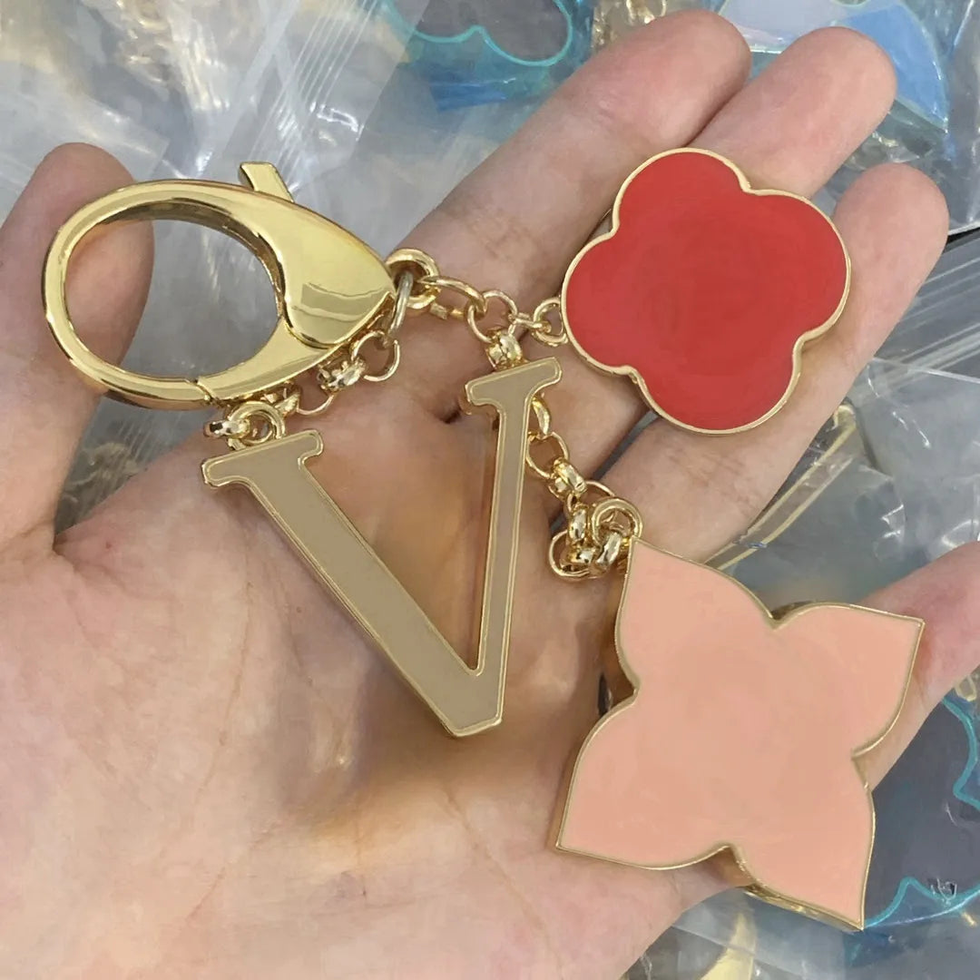 Designer Keychains Fashion Luxury Buckle