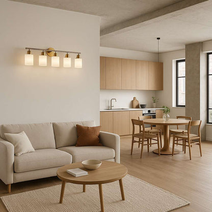 Elysian Frost 5-Lamp Wall Sconce - US - KaveCore