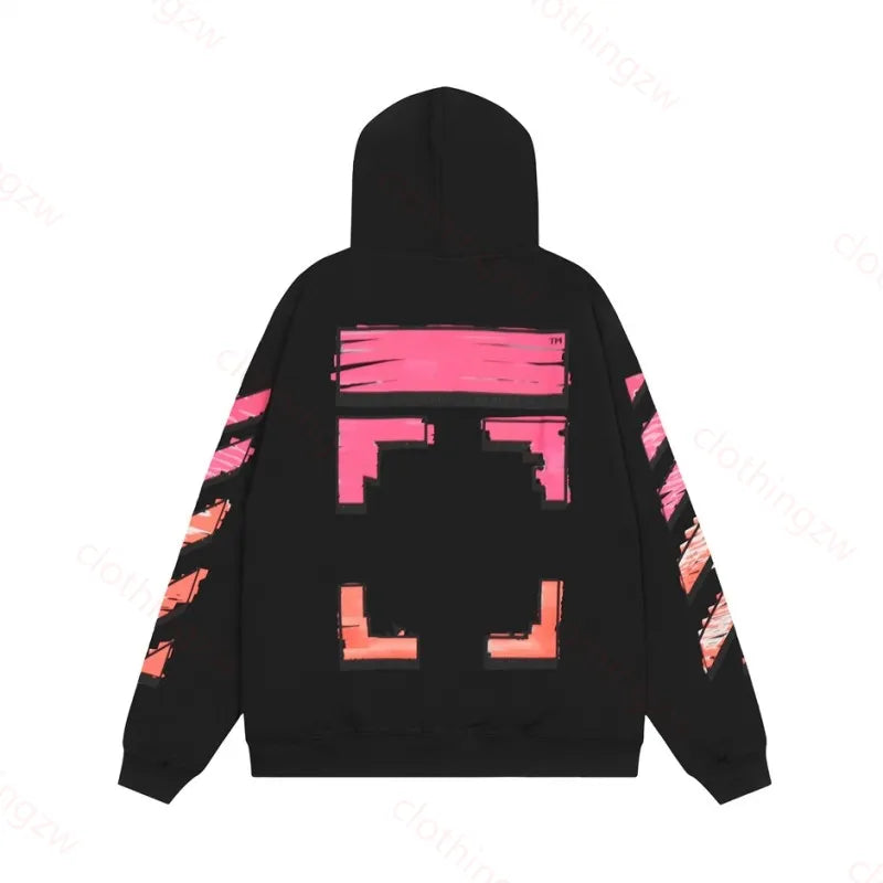 Designer Hoodie Sweater Monet Style Top Graffiti