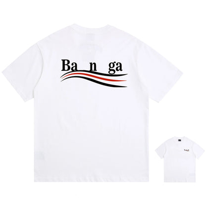 Summer T-shirts Parisian Designer Round Neck