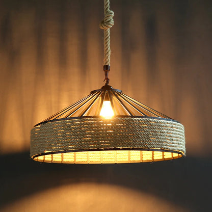 Old Deck Rope Chandelier - KaveCore