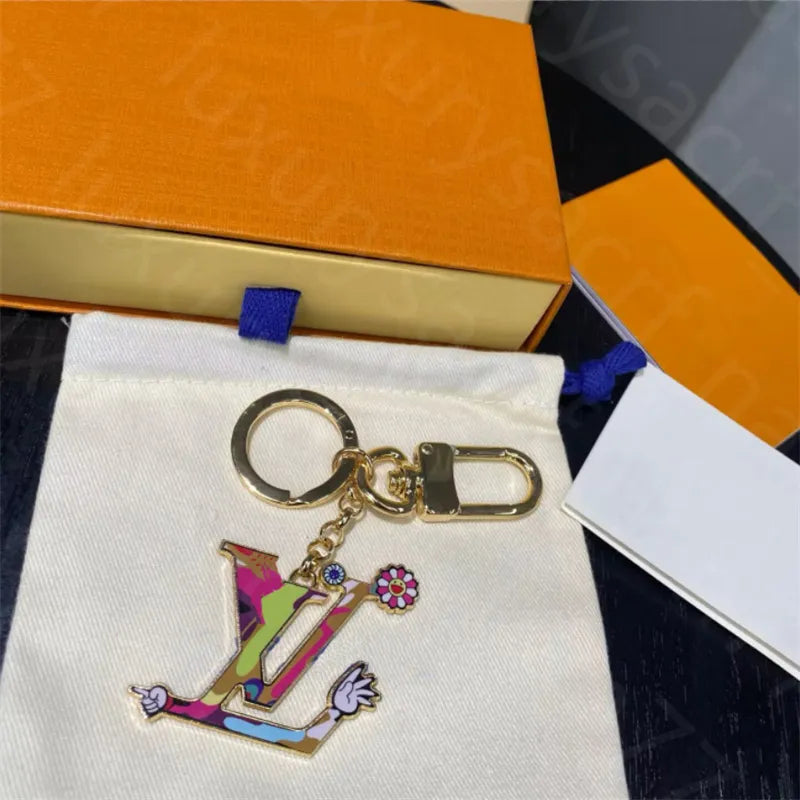 Designer Luxury French Style Keychains Fashion Bag Charm