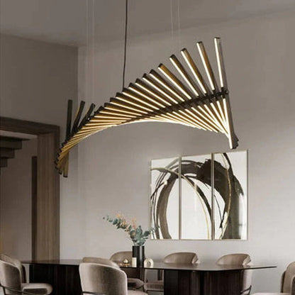 Floating Rib Chandelier