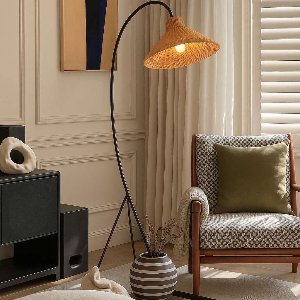 Raya Loom Floor Lamp - KaveCore
