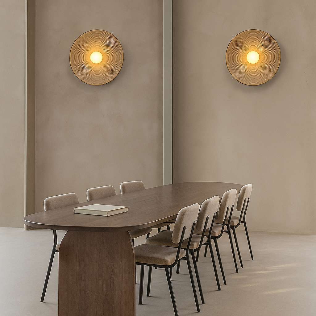 Nuvio Wall Glow Disc Light Sconce - KaveCore