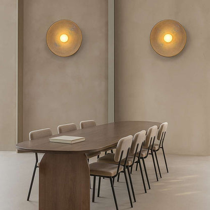 Nuvio Wall Glow Disc Light Sconce - KaveCore