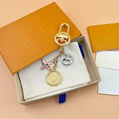 Designer Luxury French Style Keychains Fashion Bag Charm