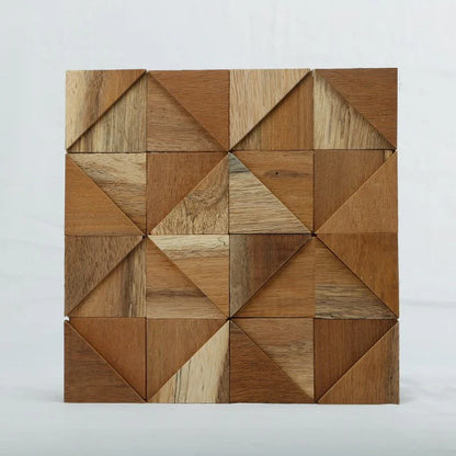 Pyramid Grove Wooden Wall Panel