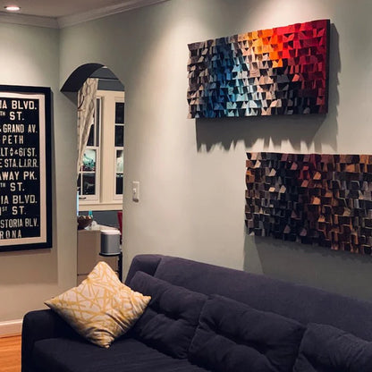 Forest Echo Wall Mosaic Wall Panel