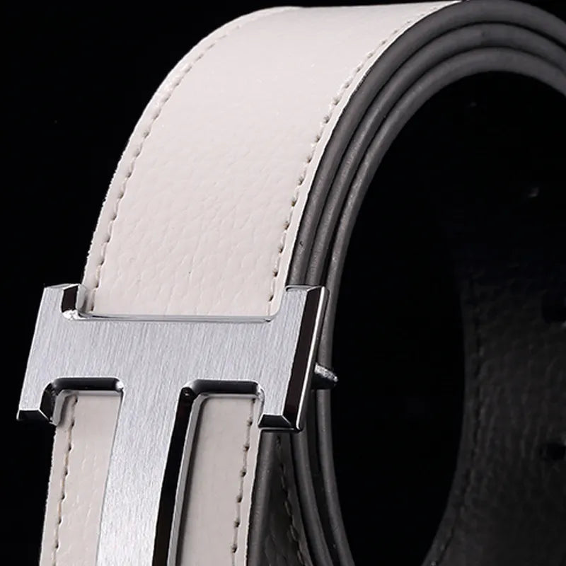 Fashion Brand Designers Belt Leather Business Cowhide Men