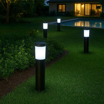 Lumari Sleek Solar Walkway Lamp - KaveCore