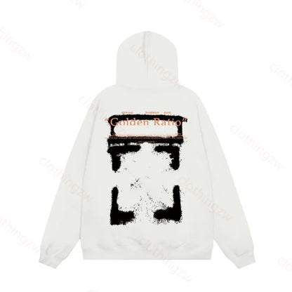 Designer Hoodie Sweater Monet Style Top Graffiti