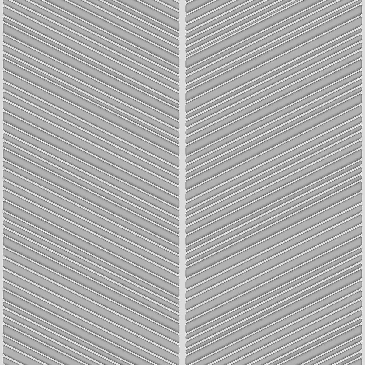 Chevron Crest Suede Wallpaper