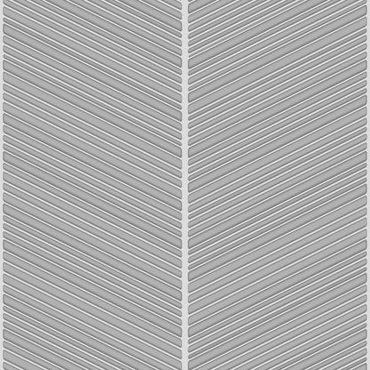 Chevron Crest Suede Wallpaper