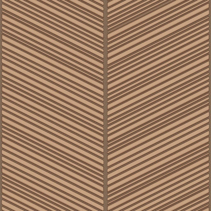 Chevron Crest Suede Wallpaper