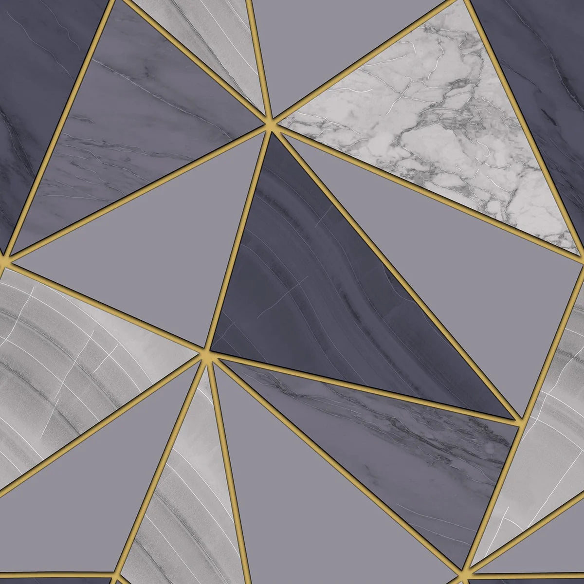 Polygon Prestige Suede Wallpaper