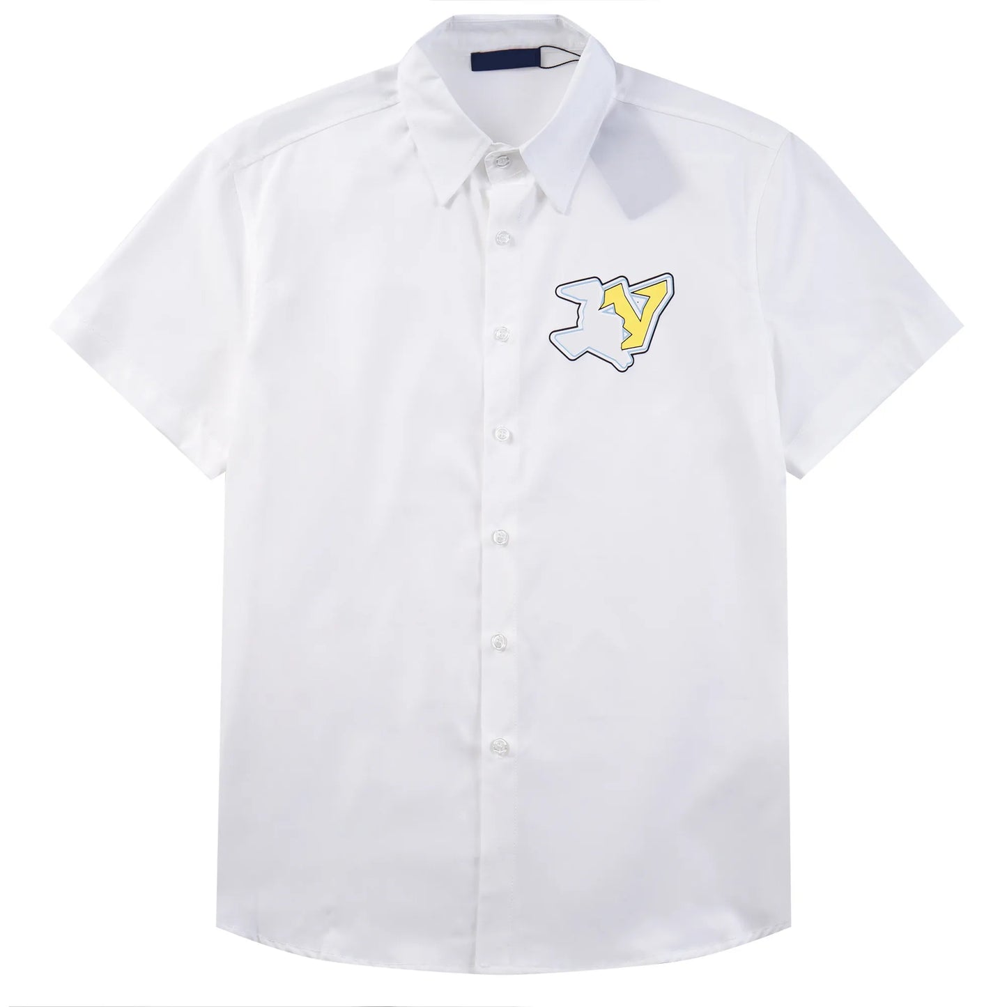 Luxury Mens Designer Shirts Letter Printed LIV