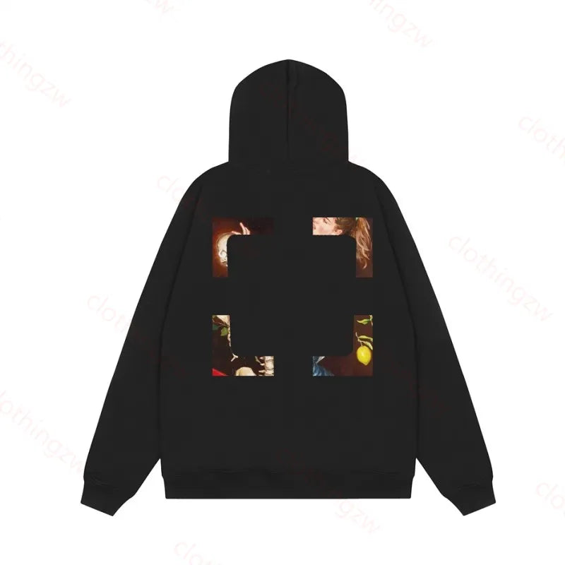 Designer Hoodie Sweater Monet Style Top Graffiti
