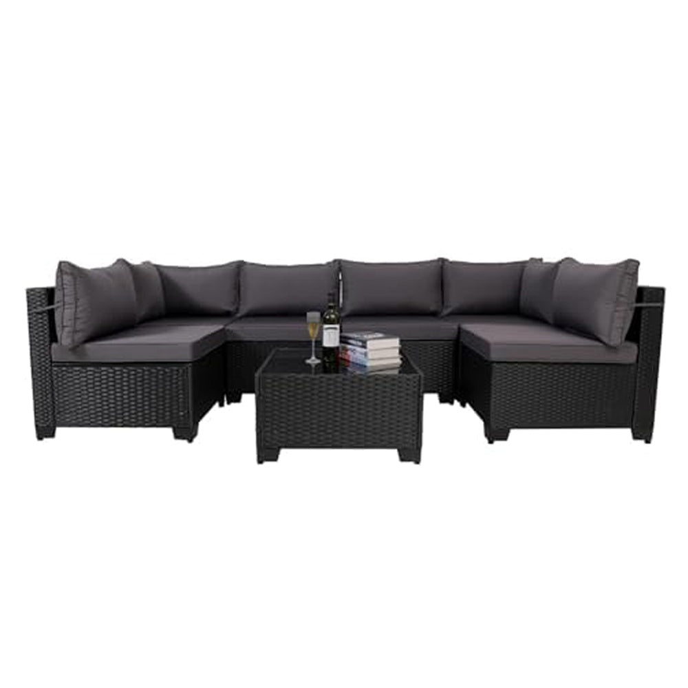 AquaLounge Rattan Outdoor 7-Piece Set - US - KaveCore