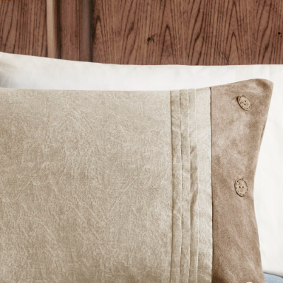 Canyon Dusk Faux Suede Bedding Set - US - KaveCore