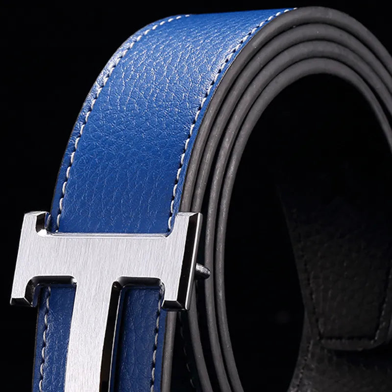 Fashion Brand Designers Belt Leather Business Cowhide Men