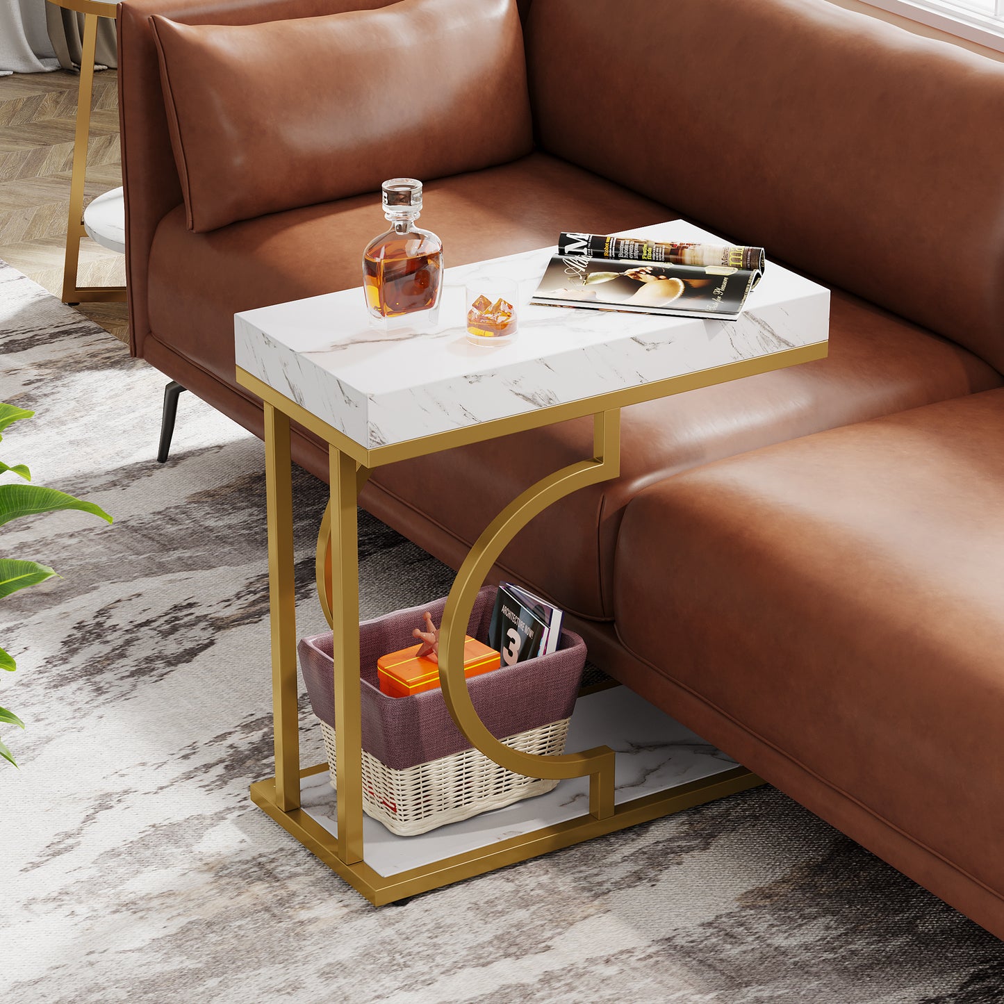 Athena Arc Side Table US