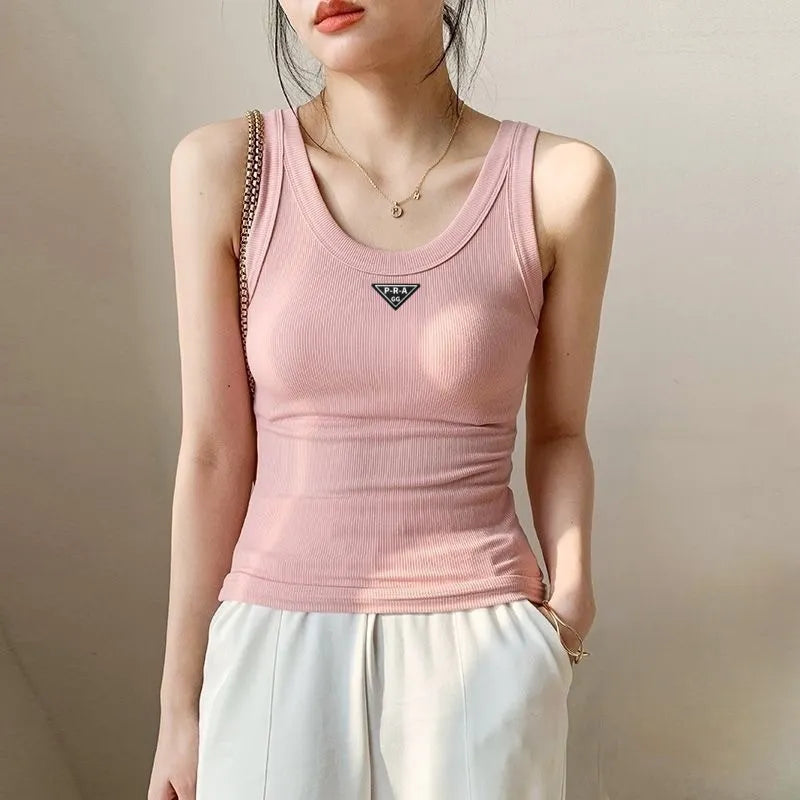 Designer Womens Tank Tops Crop
