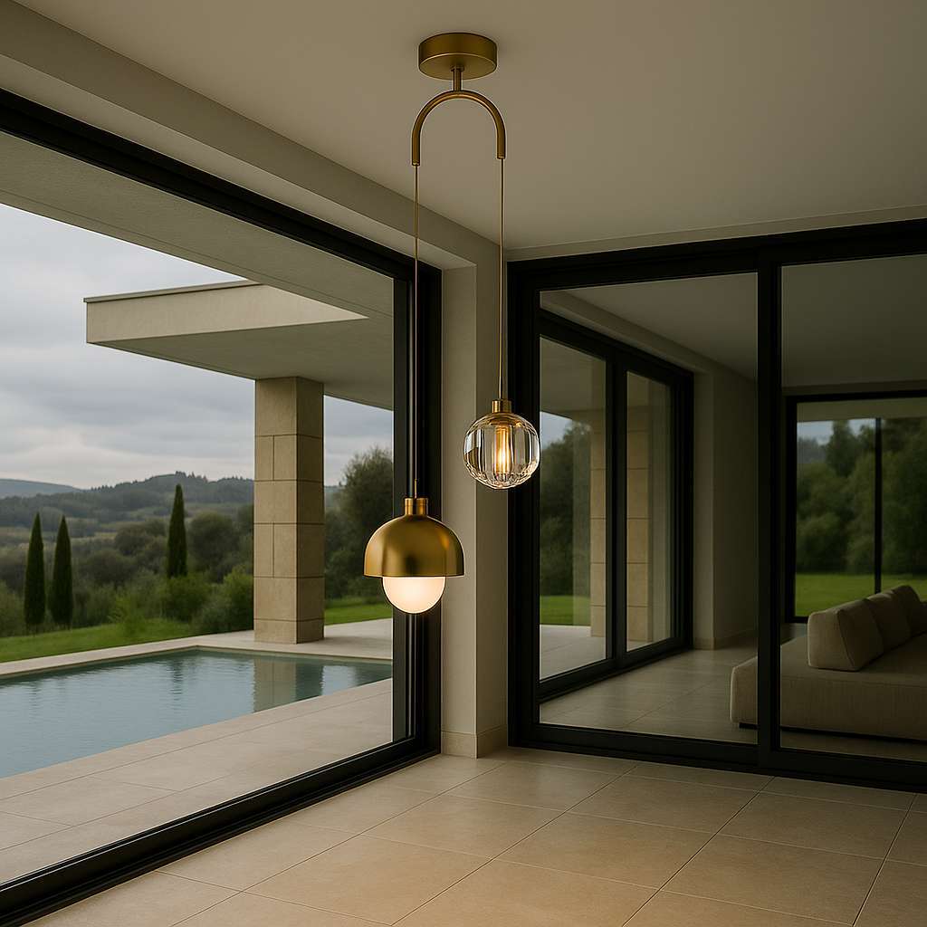 Nordic Crystal Pendant Light - KaveCore