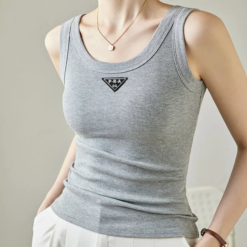 Designer Womens Tank Tops Crop