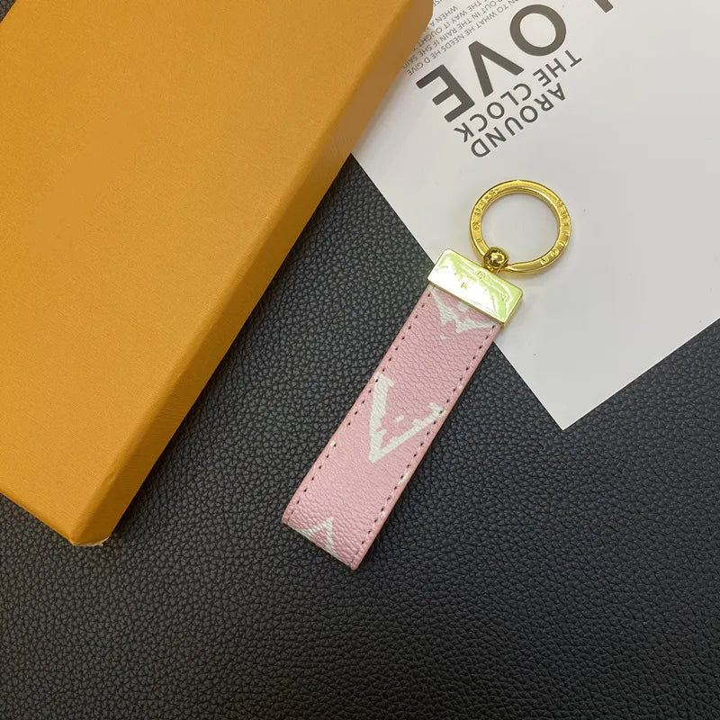 Keychains Designer Metal Buckle Bag Charm