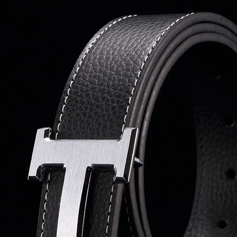 Fashion Brand Designers Belt Leather Business Cowhide Men