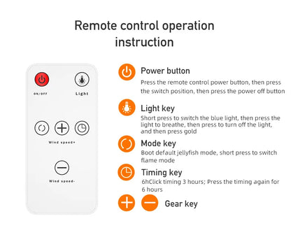 Volcano Flame & Mist Humidifier