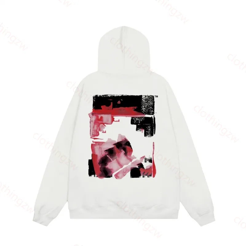 Designer Hoodie Sweater Monet Style Top Graffiti