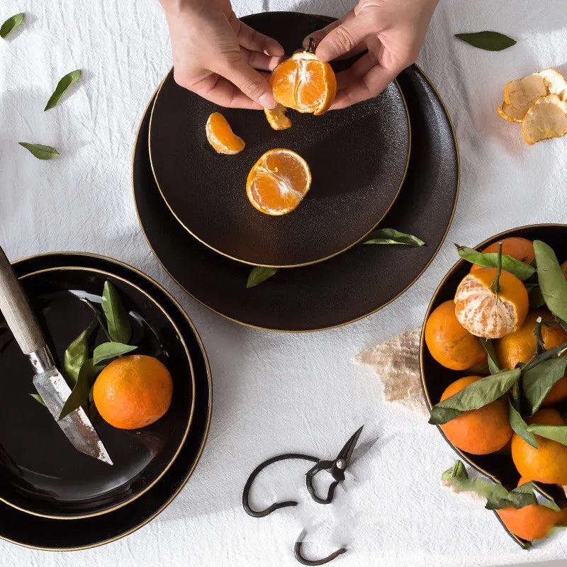 Sabi Noir Dining (Set of 6 Pieces)