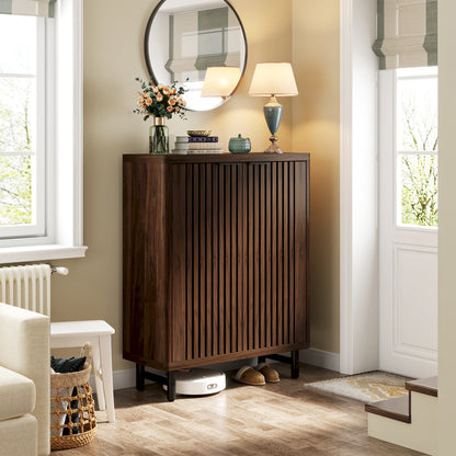 Oslo Walnut Shoe Cabinet US