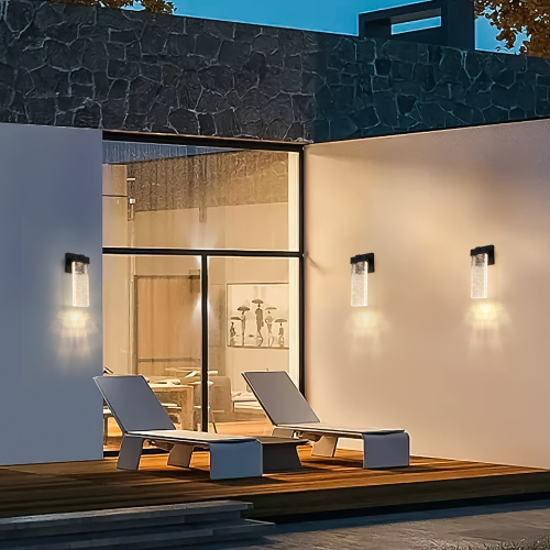 Bubble Glow Outdoor Wall Sconces (2 Piece Set) - US - KaveCore