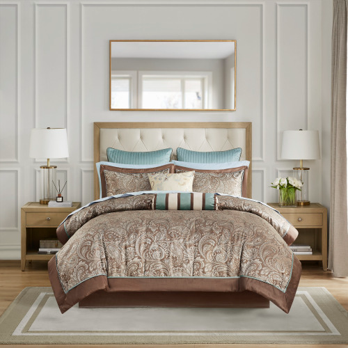 Bellara 12-Piece Jacquard Comfort Set - US - KaveCore