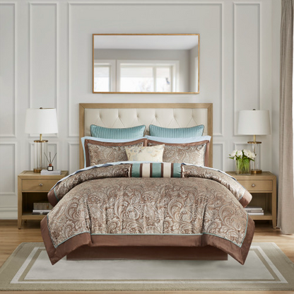 Bellara 12-Piece Jacquard Comfort Set - US - KaveCore