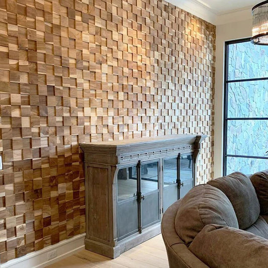 Mosaika Wood Wall Panel