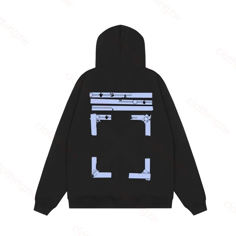 Designer Hoodie Sweater Monet Style Top Graffiti