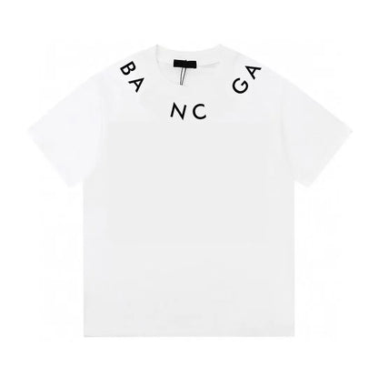 Summer T-shirts Parisian Designer Round Neck