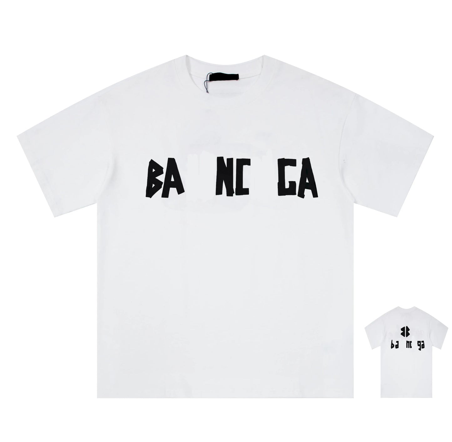 Summer T-shirts Parisian Designer Round Neck