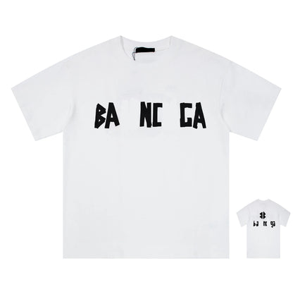 Summer T-shirts Parisian Designer Round Neck