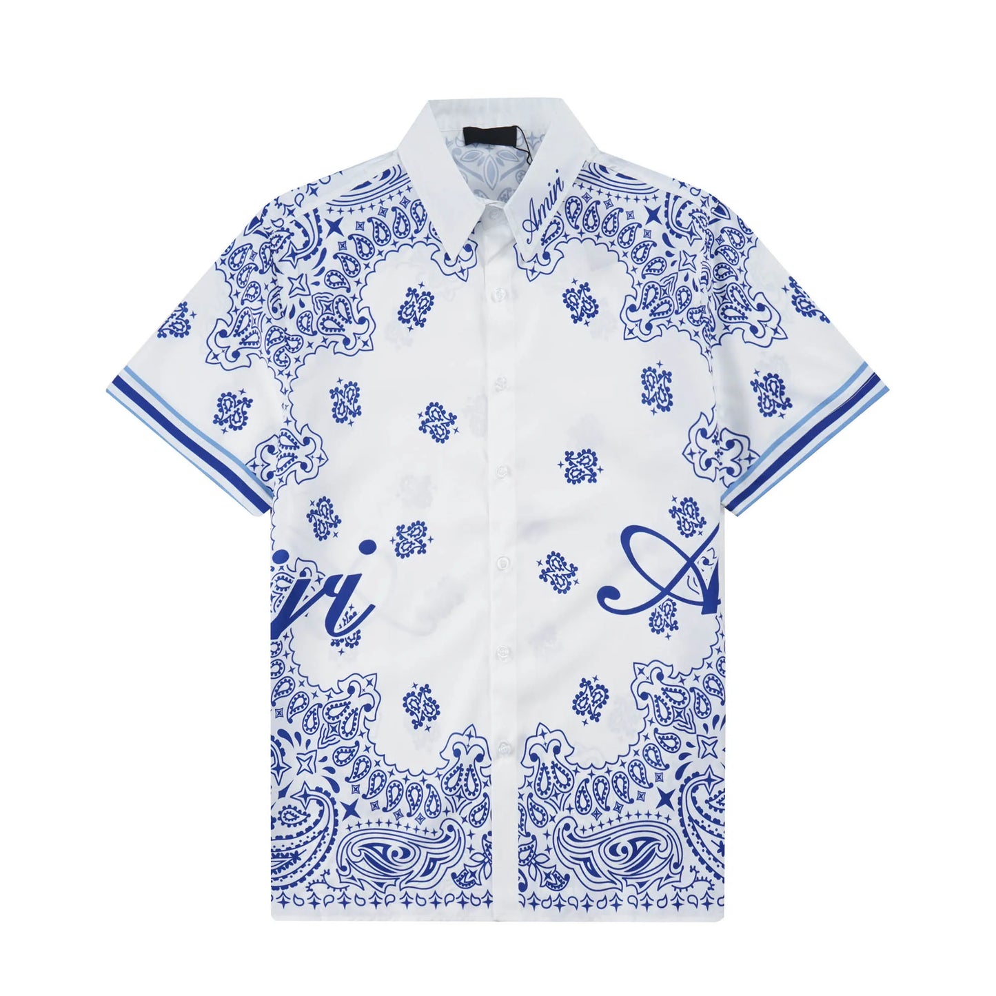 Luxury Mens Designer Shirts Letter Printed AM*R1
