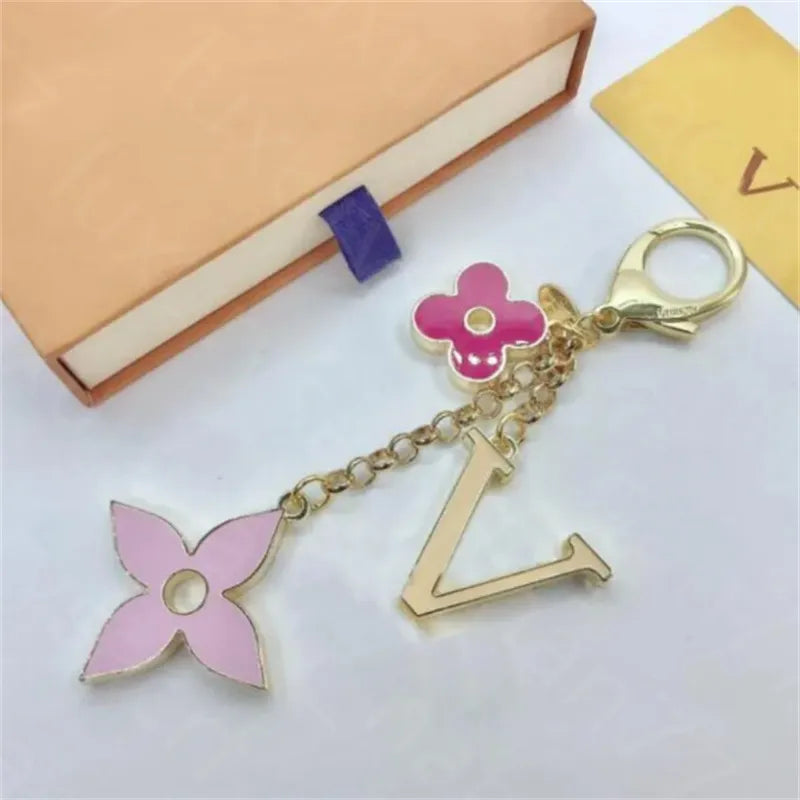 Designer Luxury French Style Keychains Fashion Bag Charm