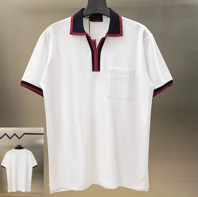 Men's Polo Shirt Summer Casual Solid Color